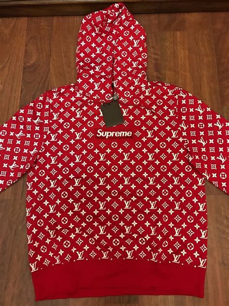 supreme louis vuitton hoodie real|authentic louis vuitton supreme hoodie.